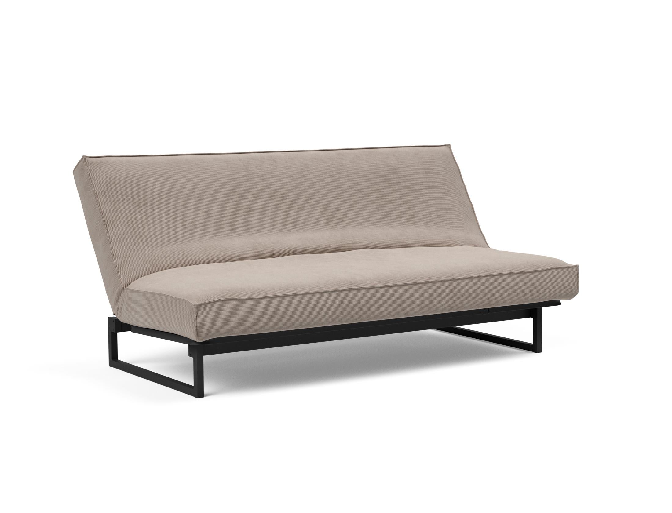 Entdecken Sie das Fraction 140 Bettsofa Sharp Plus Cover Soft Spring von Innovation Living – stilvoll, platzsparend und perfekt für Ihr Zuhause.