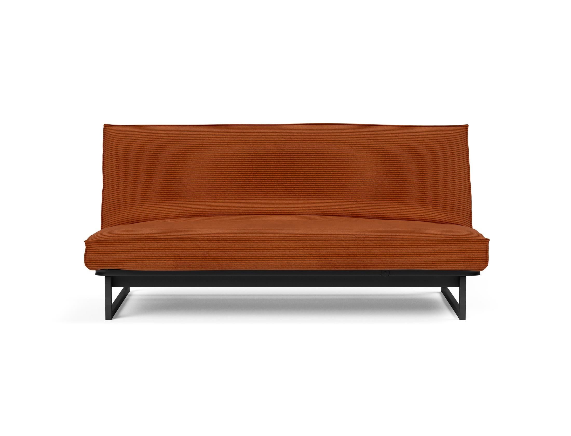 Modernes Fraction 140 Bettsofa mit weichem Sharp Plus Bezug in Soft Spring, perfekt für entspannte Abende und stilvolle Einrichtung.