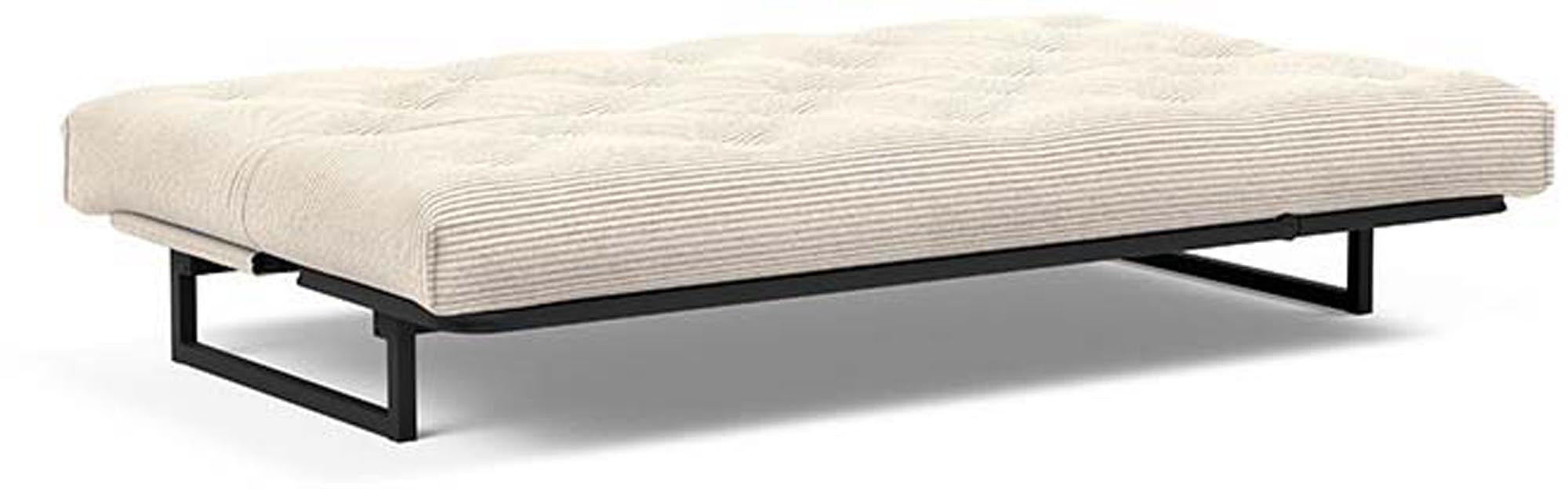 Entdecken Sie das Fraction 120 Bettsofa Nordic Spring von Innovation Living – stilvolles skandinavisches Design, ideal für kompakte Wohnräume und gemütliche Nächte.