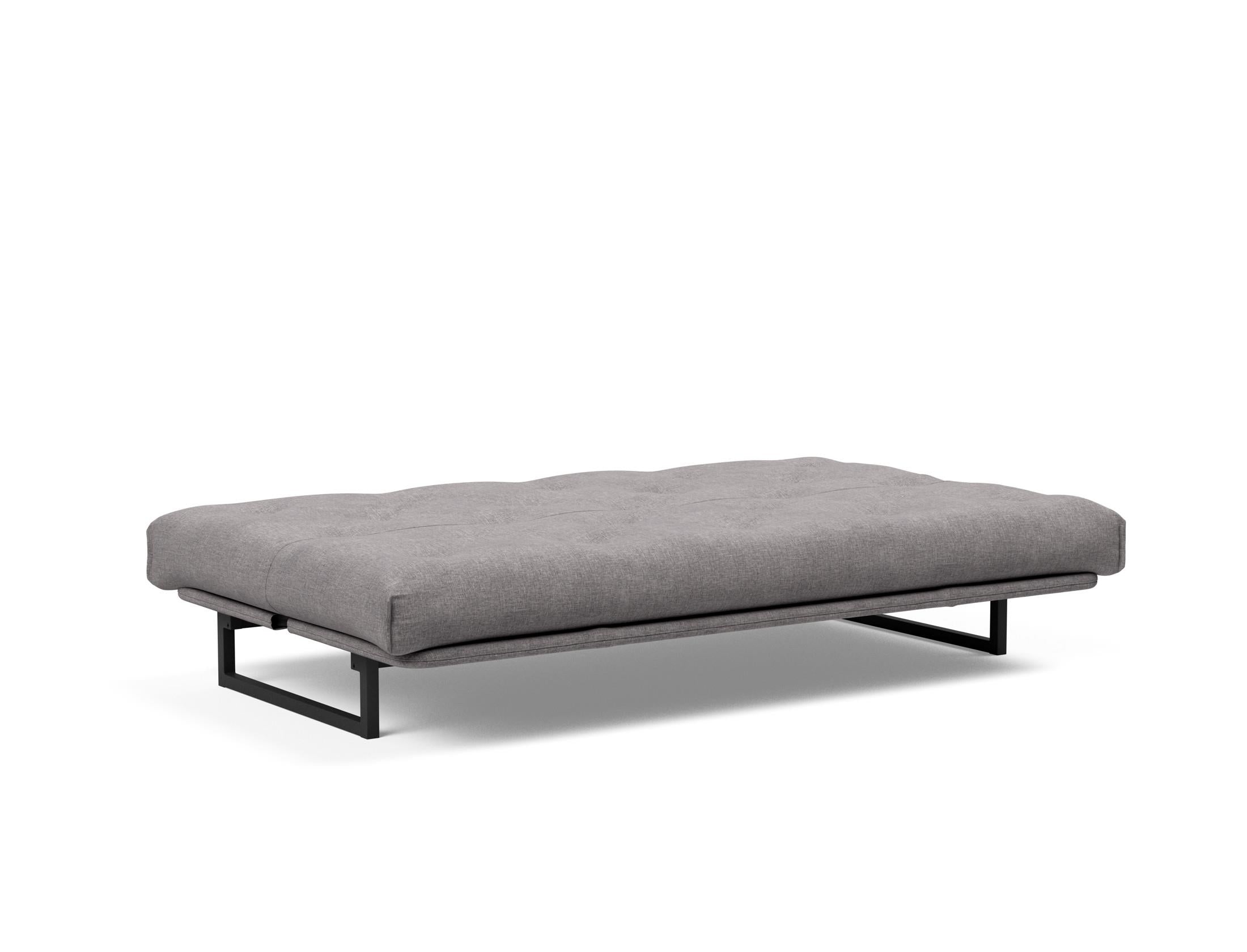 Fraction 120 Bettsofa Nordic: Stilvolles Schlafsofa mit weichem Soft Spring Bezug, ideal für gemütliche Nächte und zeitgemäße Einrichtung.