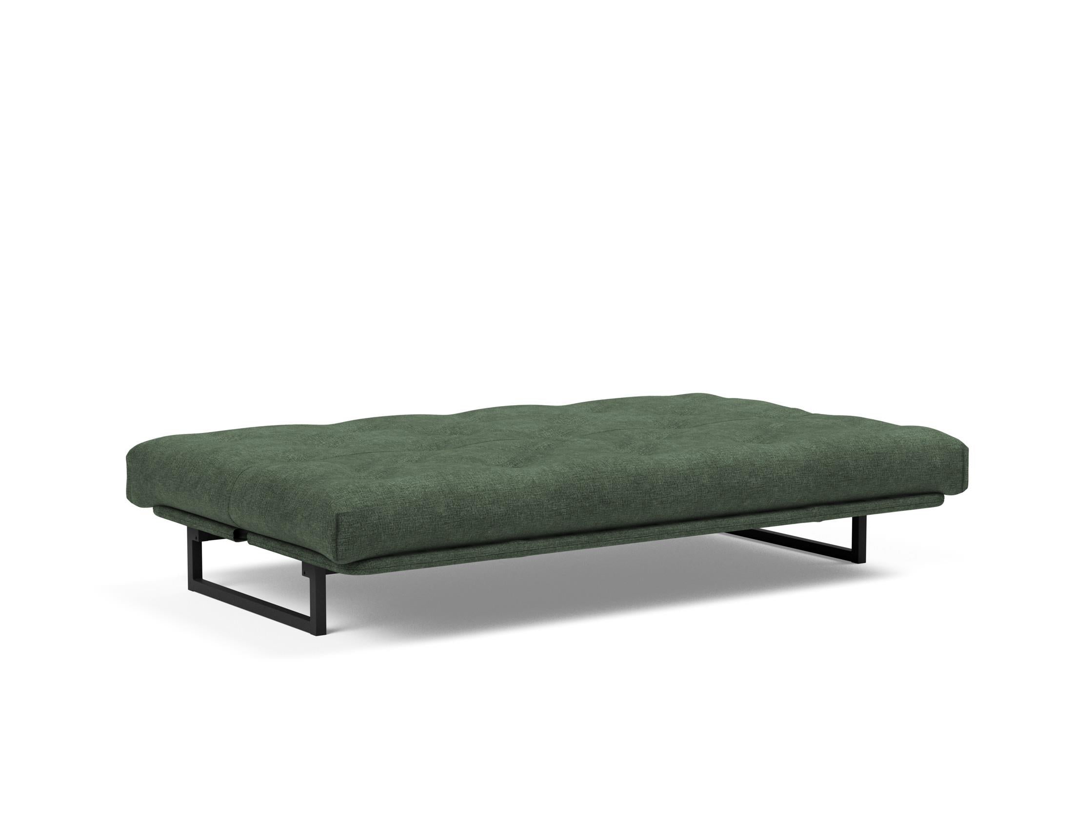 Fraction 120 Bettsofa Nordic: Stilvolles Schlafsofa mit weichem Soft Spring Bezug, ideal für gemütliche Nächte und zeitgemäße Einrichtung.