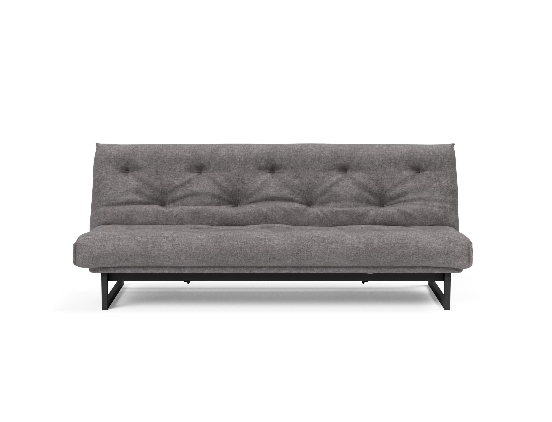 Fraction 120 Bettsofa Nordic: Elegantes Schlafsofa mit hochwertigem Soft Spring Bezug, perfekt für entspannte Nächte und modernes Wohndesign.
