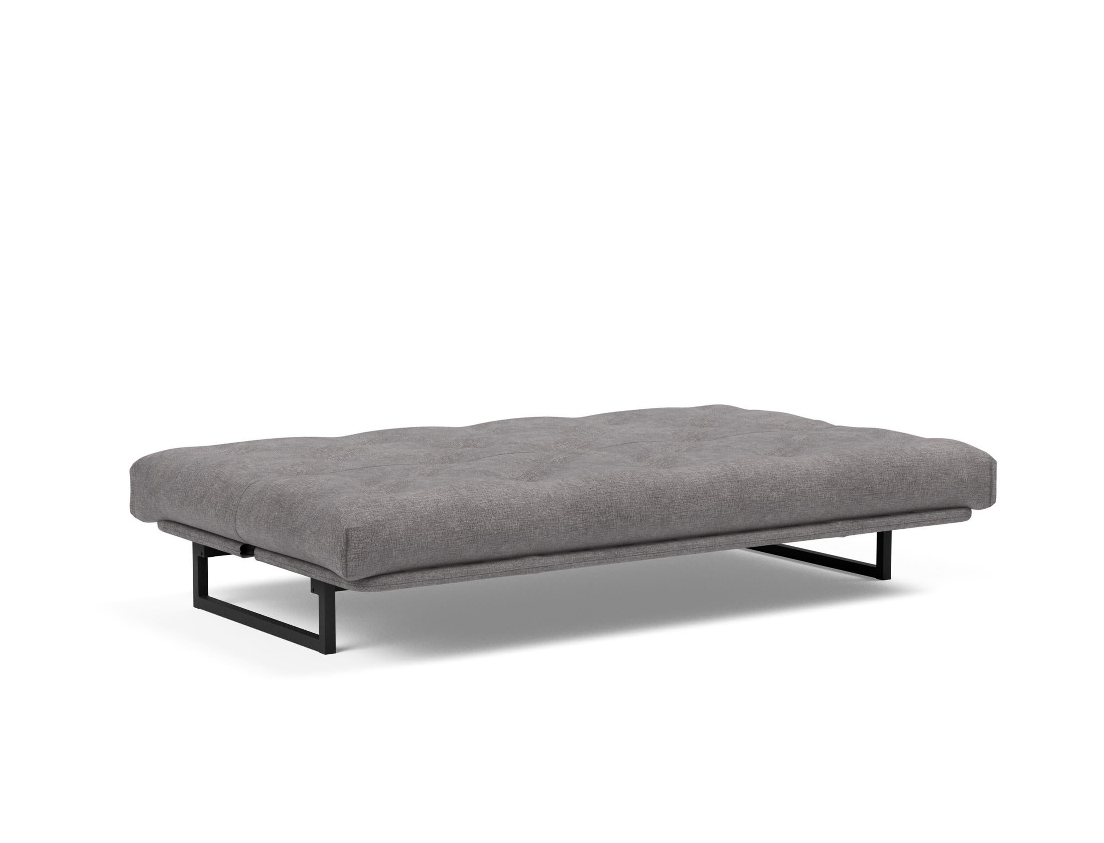Fraction 120 Bettsofa Nordic: Stilvolles Schlafsofa mit weichem Soft Spring Bezug, ideal für gemütliche Nächte und zeitgemäße Einrichtung.