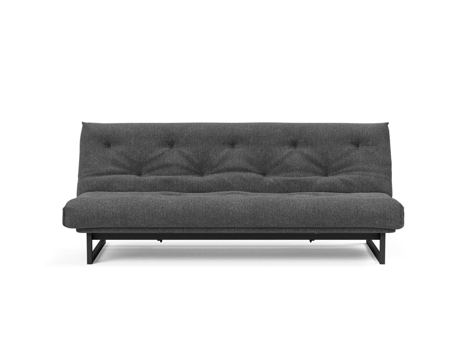 Fraction 120 Bettsofa Nordic: Stilvolles Schlafsofa mit weichem Soft Spring Bezug, ideal für gemütliche Nächte und zeitgemäße Einrichtung.