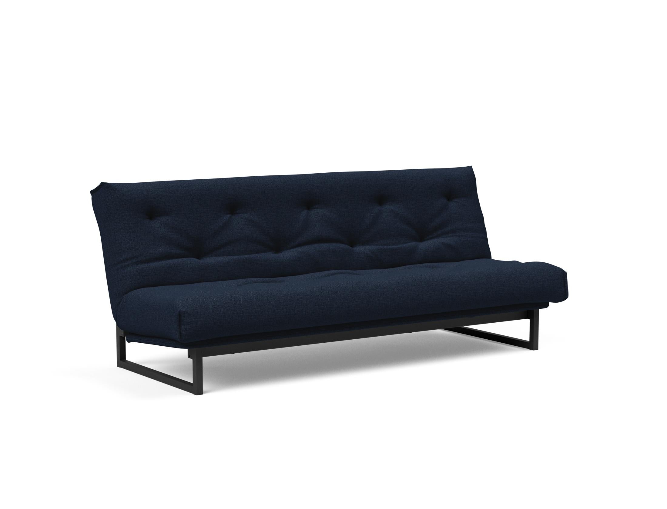 Fraction 120 Bettsofa Nordic: Stilvolles Schlafsofa mit weichem Soft Spring Bezug, ideal für flexible Wohnlösungen und gemütliche Entspannung.