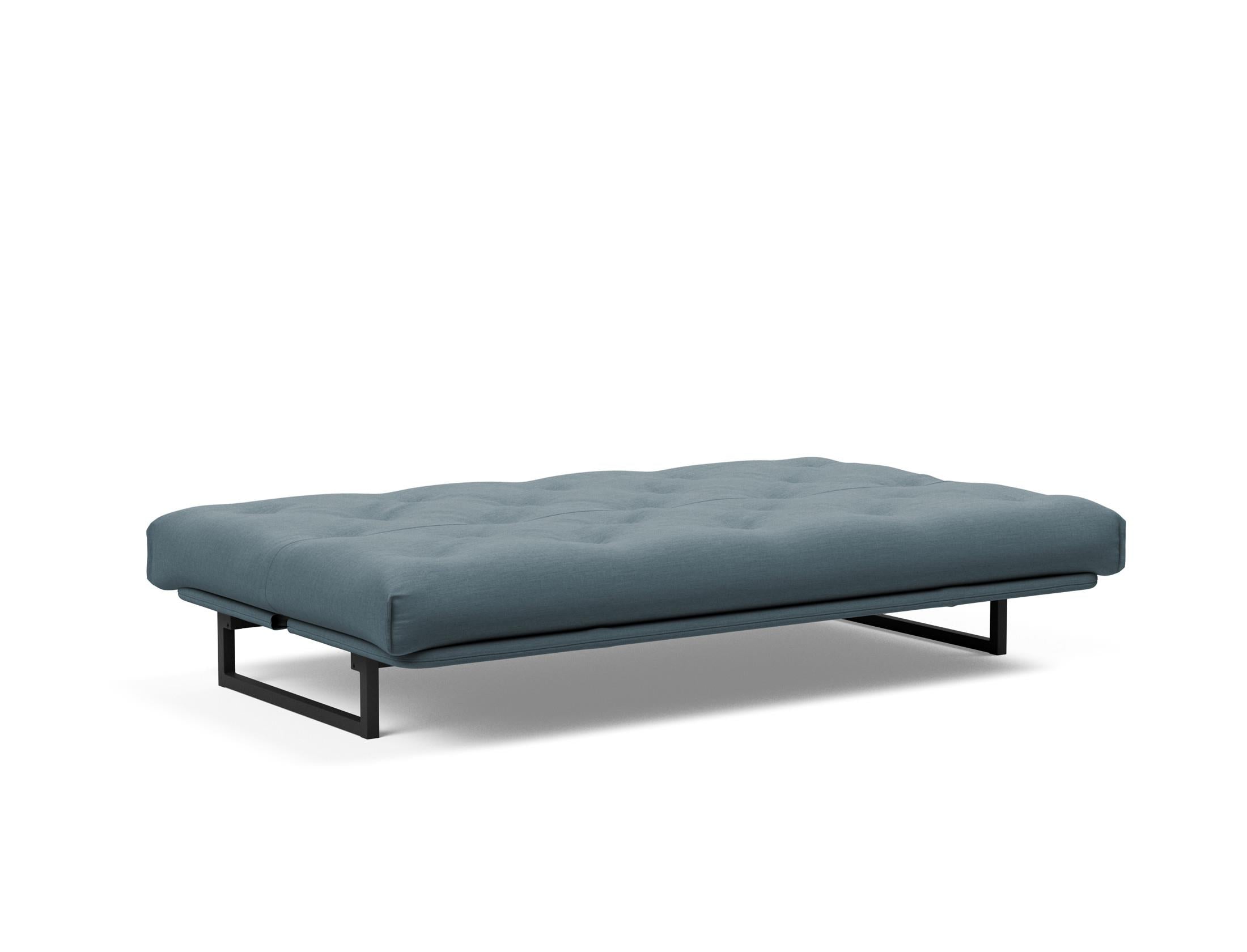 Fraction 120 Bettsofa Nordic: Stilvolles Schlafsofa mit weichem Soft Spring Bezug, ideal für gemütliche Nächte und zeitgemäße Einrichtung.