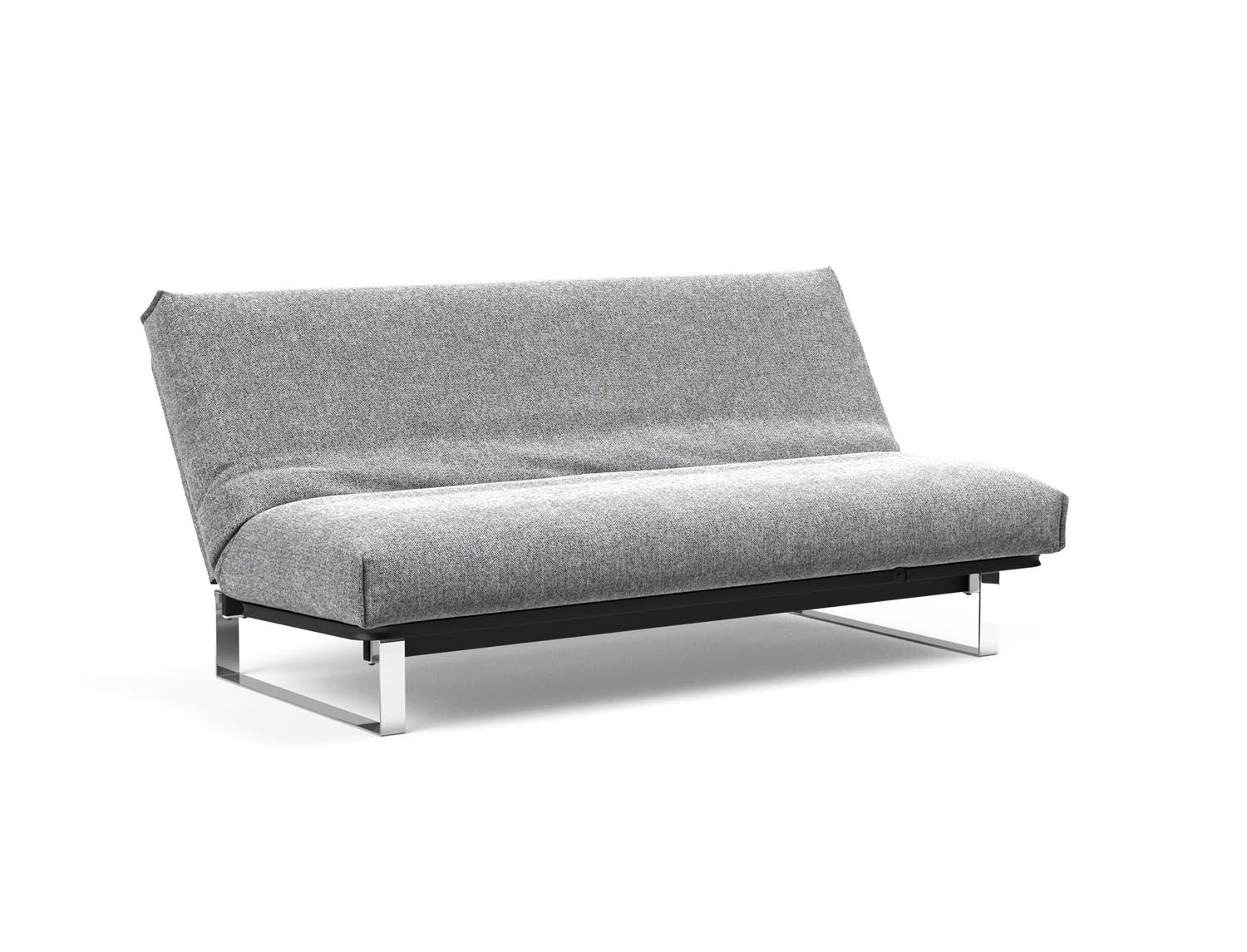 Entdecken Sie das Minimum Bettsofa 140 Nordic Cover von Innovation Living: stilvolles skandinavisches Design, komfortable Soft Spring Matratze und vielseitige Nutzung.