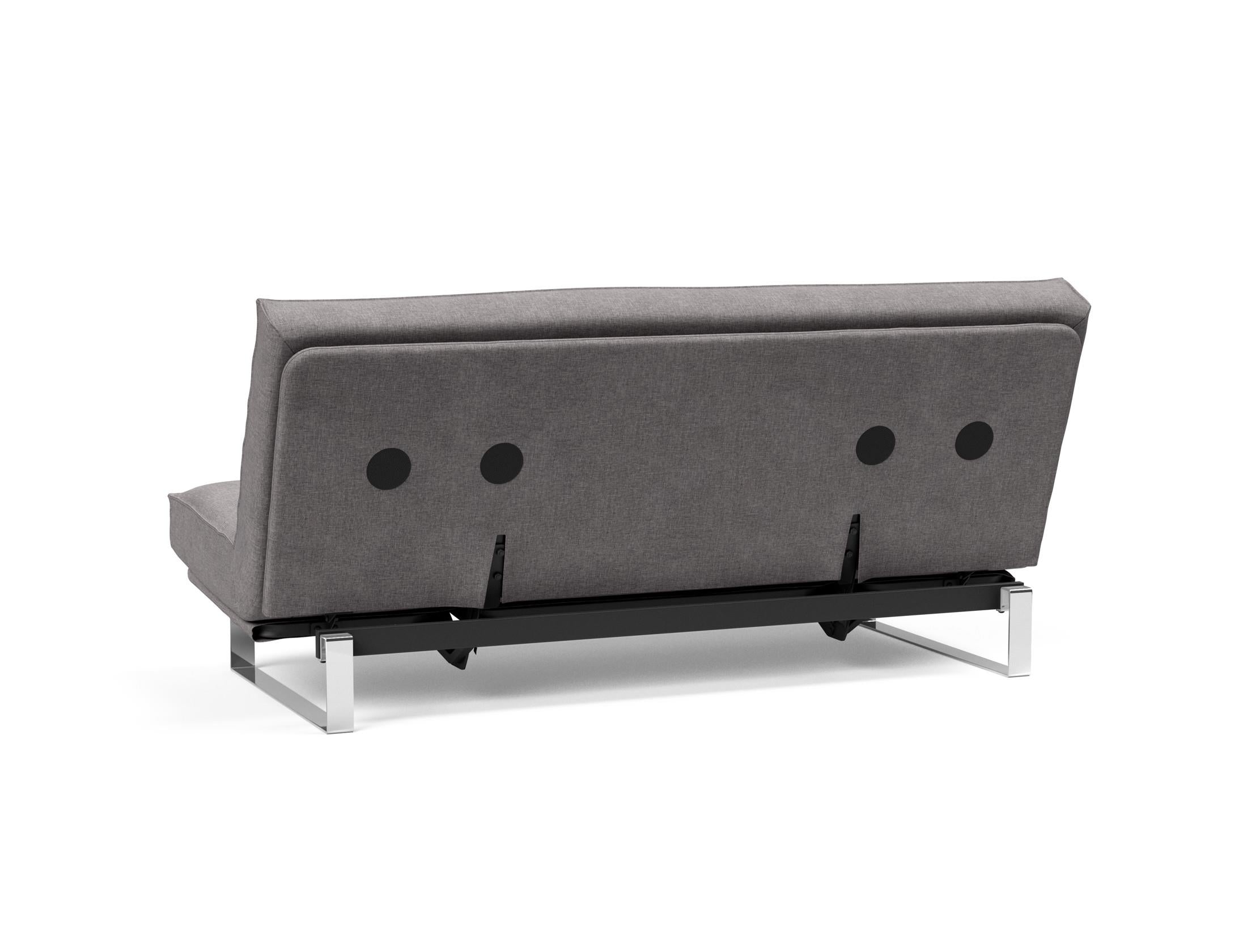 Entdecken Sie das Minimum Bettsofa 140 Sharp Plus Cover – ein stilvolles, funktionales Möbelstück mit langlebigem Metallrahmen und komfortabler Matratze für jeden Raum.