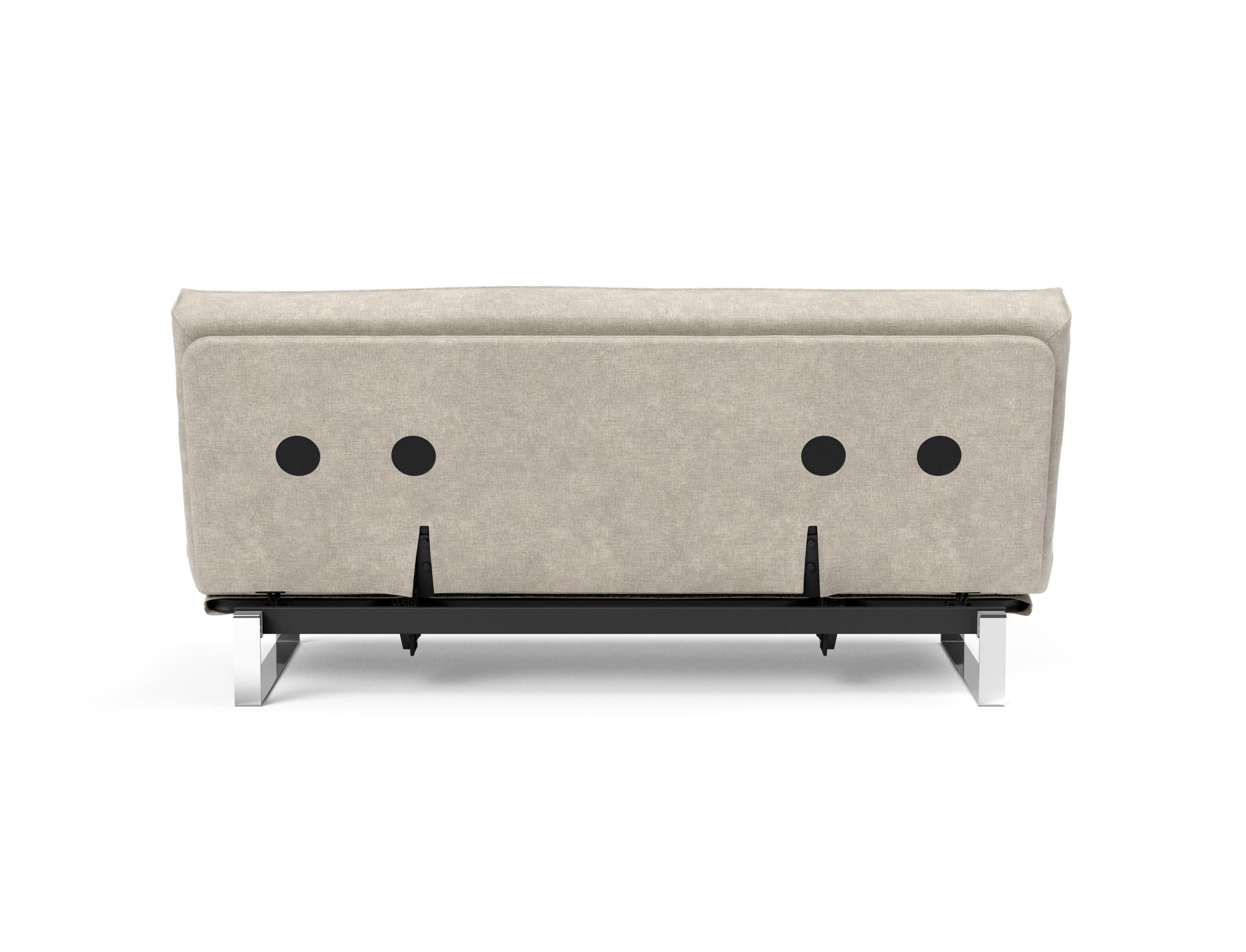 Entdecken Sie das Minimum Bettsofa 140 Sharp Plus Cover – ein stilvolles, funktionales Möbelstück mit langlebigem Metallrahmen und komfortabler Matratze für jeden Raum.