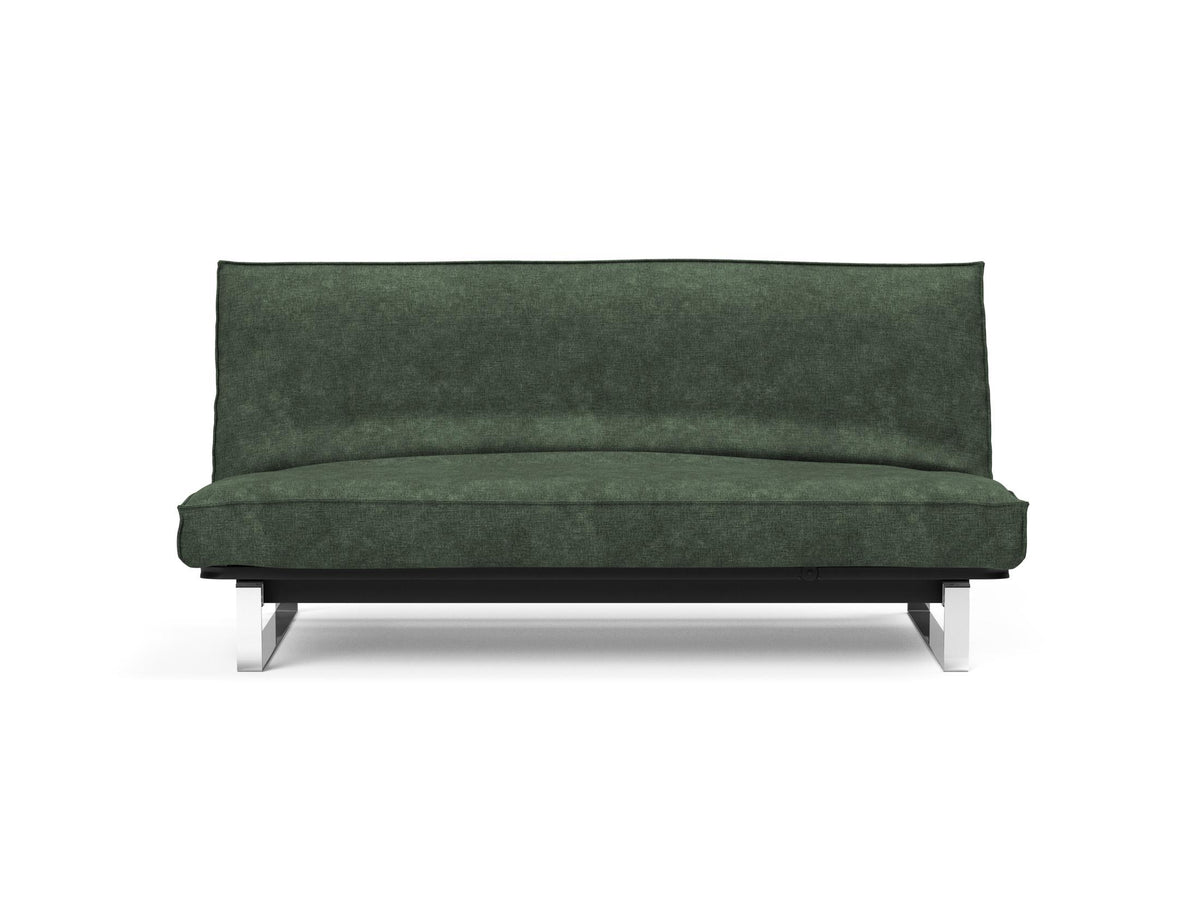 Minimum Bettsofa 140 Sharp Plus Cover Soft Spring in 281 Avella Pine Green präsentiert im Onlineshop von KAQTU Design AG. Bettsofa ist von Innovation Living