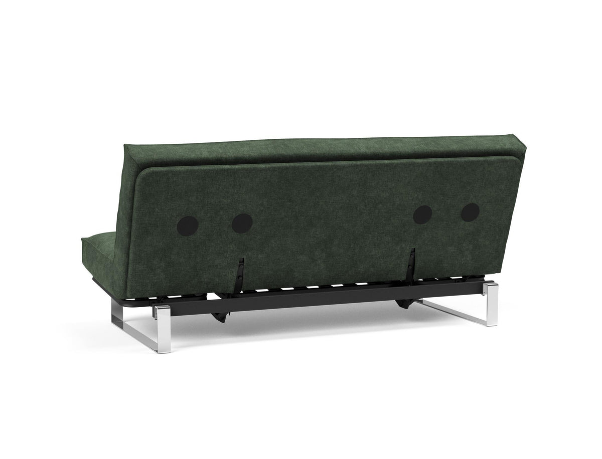 Minimum Bettsofa 140 Sharp Plus Cover Soft Spring in 281 Avella Pine Green präsentiert im Onlineshop von KAQTU Design AG. Bettsofa ist von Innovation Living