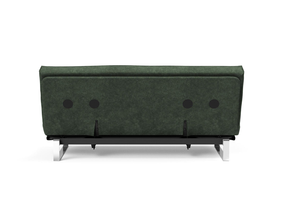 Minimum Bettsofa 140 Sharp Plus Cover mit Gestellbezug Soft Spring in 281 Avella Pine Green präsentiert im Onlineshop von KAQTU Design AG. Bettsofa ist von Innovation Living