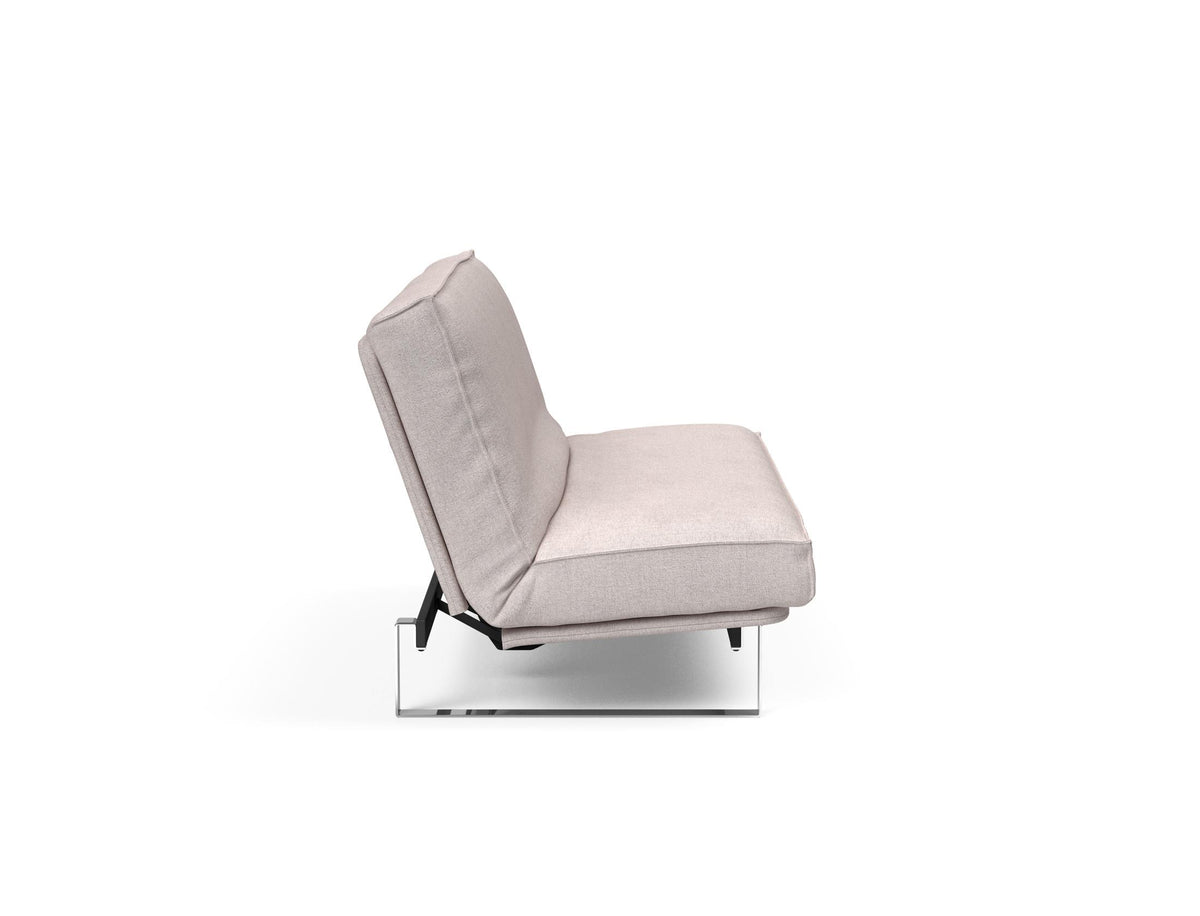Minimum Bettsofa 140 Sharp Plus Cover mit Gestellbezug Soft Spring in 300 Weda Sand präsentiert im Onlineshop von KAQTU Design AG. Bettsofa ist von Innovation Living