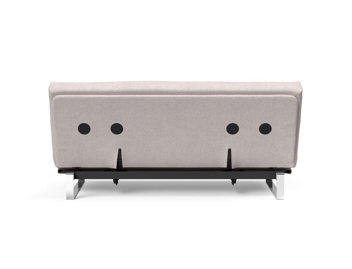 Minimum Bettsofa 140 Sharp Plus Cover mit Gestellbezug Soft Spring in 300 Weda Sand präsentiert im Onlineshop von KAQTU Design AG. Bettsofa ist von Innovation Living