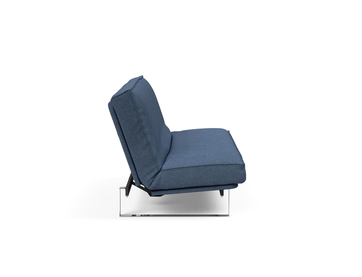 Minimum Bettsofa 140 Sharp Plus Cover mit Gestellbezug Soft Spring in 302 Weda Blue präsentiert im Onlineshop von KAQTU Design AG. Bettsofa ist von Innovation Living