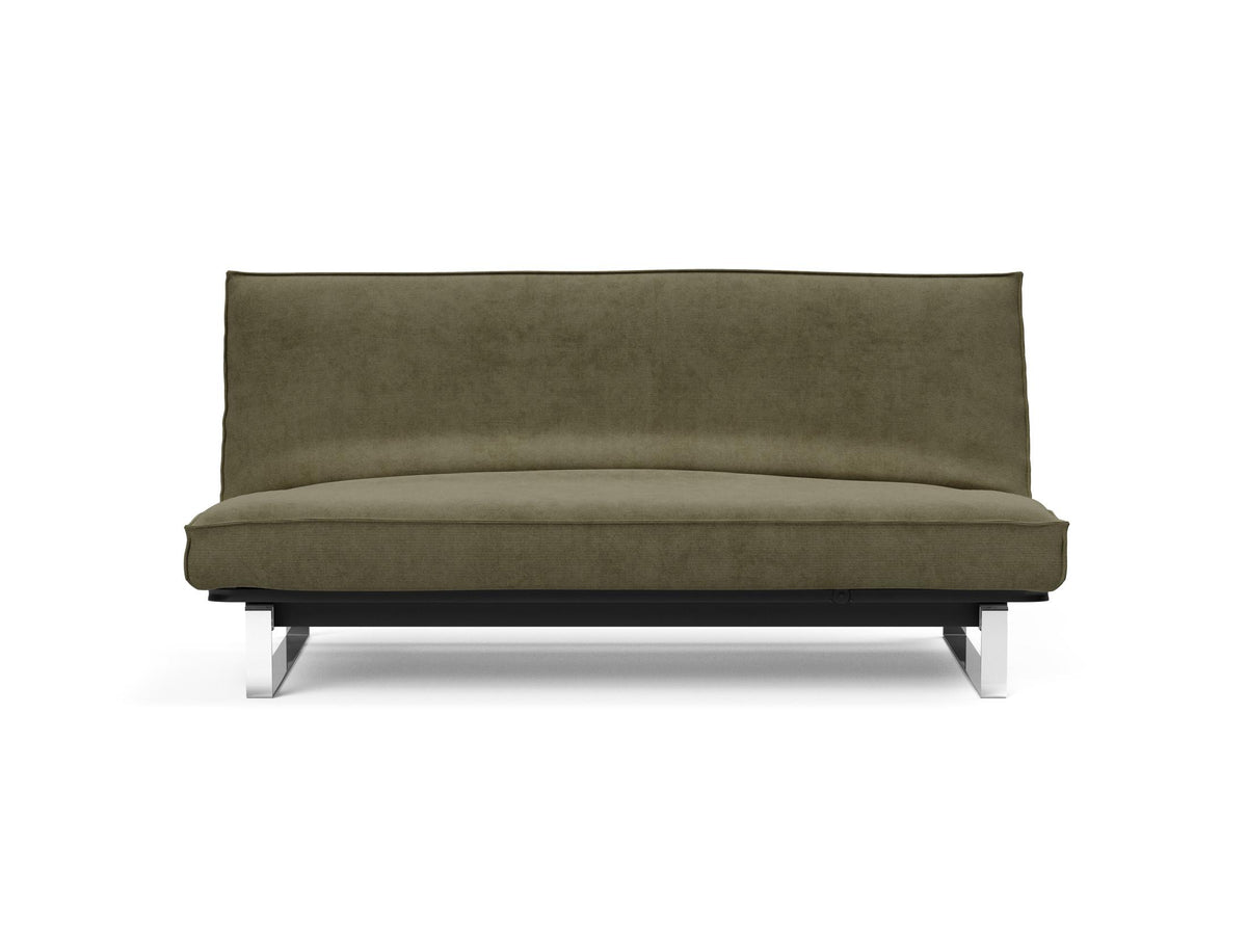 Minimum Bettsofa 140 Sharp Plus Cover Soft Spring in 316 Cordufine Pine Green präsentiert im Onlineshop von KAQTU Design AG. Bettsofa ist von Innovation Living