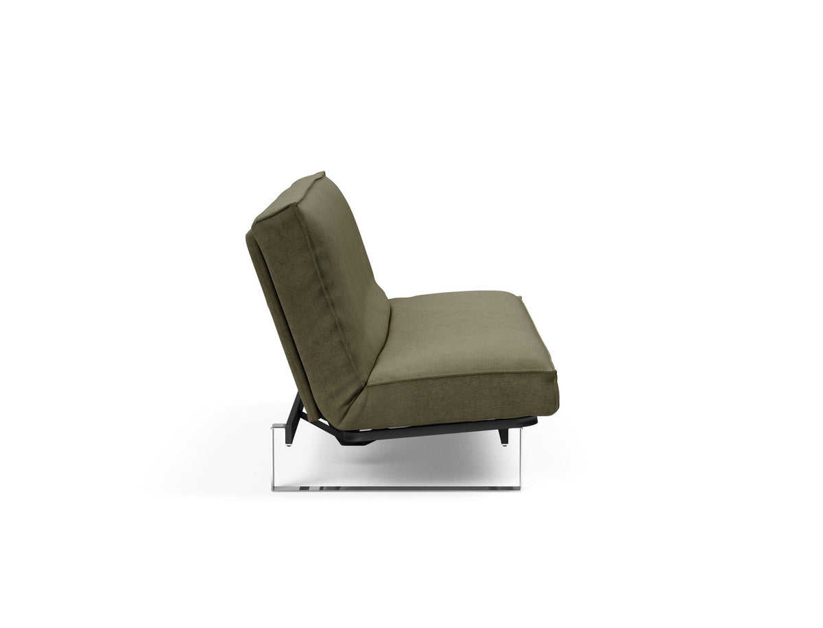 Minimum Bettsofa 140 Sharp Plus Cover Soft Spring in 316 Cordufine Pine Green präsentiert im Onlineshop von KAQTU Design AG. Bettsofa ist von Innovation Living