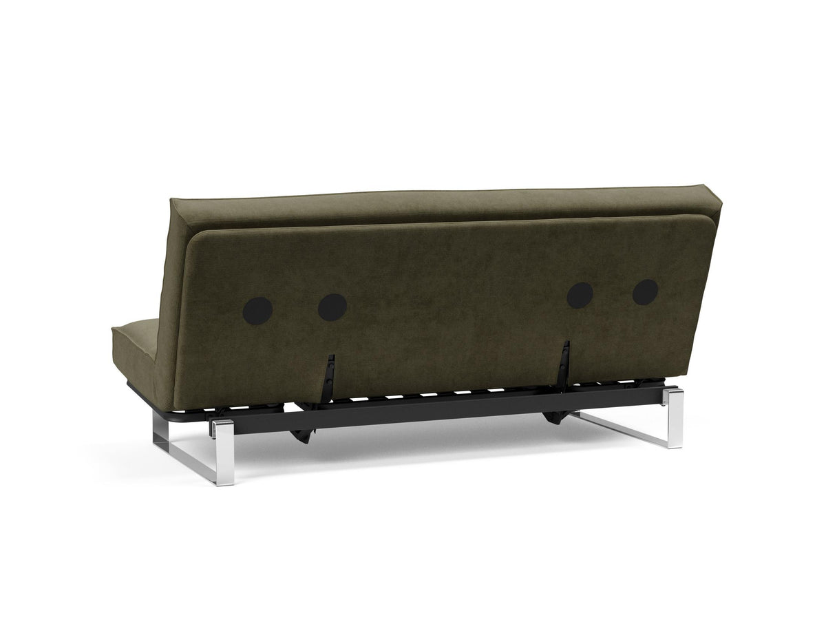 Minimum Bettsofa 140 Sharp Plus Cover Soft Spring in 316 Cordufine Pine Green präsentiert im Onlineshop von KAQTU Design AG. Bettsofa ist von Innovation Living