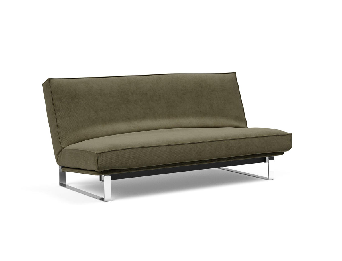 Minimum Bettsofa 140 Sharp Plus Cover mit Gestellbezug Soft Spring in 316 Cordufine Pine Green präsentiert im Onlineshop von KAQTU Design AG. Bettsofa ist von Innovation Living