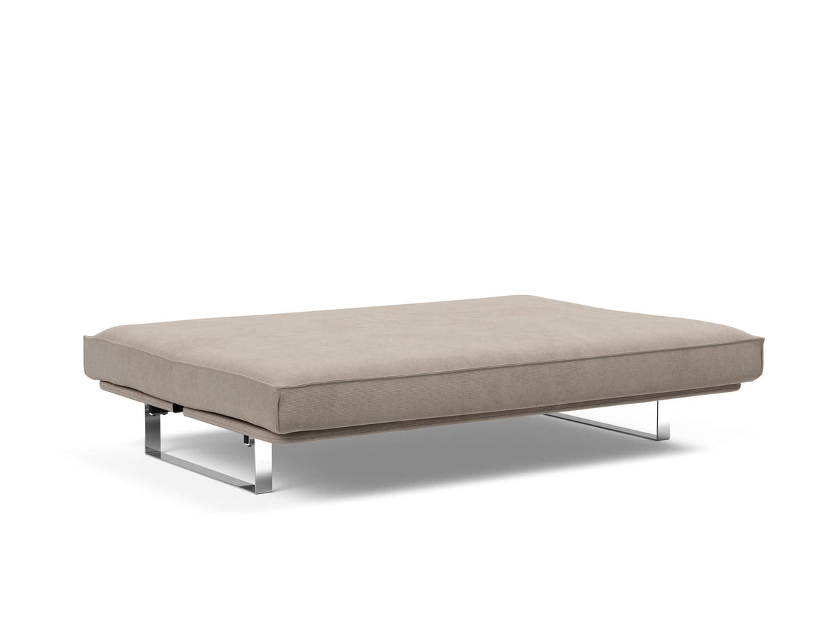 Minimum Bettsofa 140 Sharp Plus Cover mit Gestellbezug Soft Spring in 318 Cordufine Beige präsentiert im Onlineshop von KAQTU Design AG. Bettsofa ist von Innovation Living