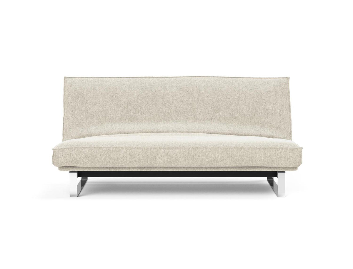 Minimum Bettsofa 140 Sharp Plus Cover mit Gestellbezug Soft Spring in 357 Taura Off White präsentiert im Onlineshop von KAQTU Design AG. Bettsofa ist von Innovation Living
