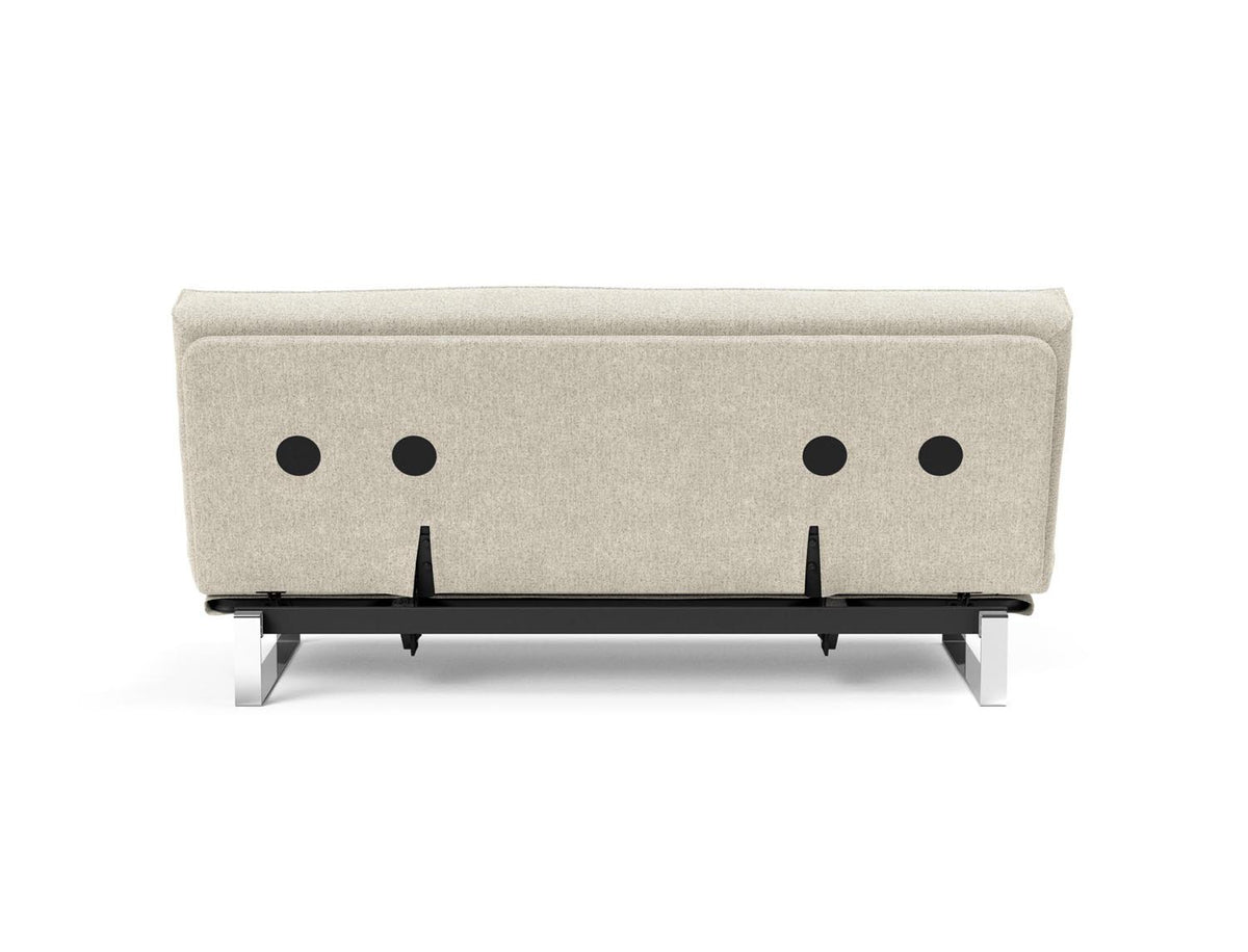 Minimum Bettsofa 140 Sharp Plus Cover mit Gestellbezug Soft Spring in 357 Taura Off White präsentiert im Onlineshop von KAQTU Design AG. Bettsofa ist von Innovation Living
