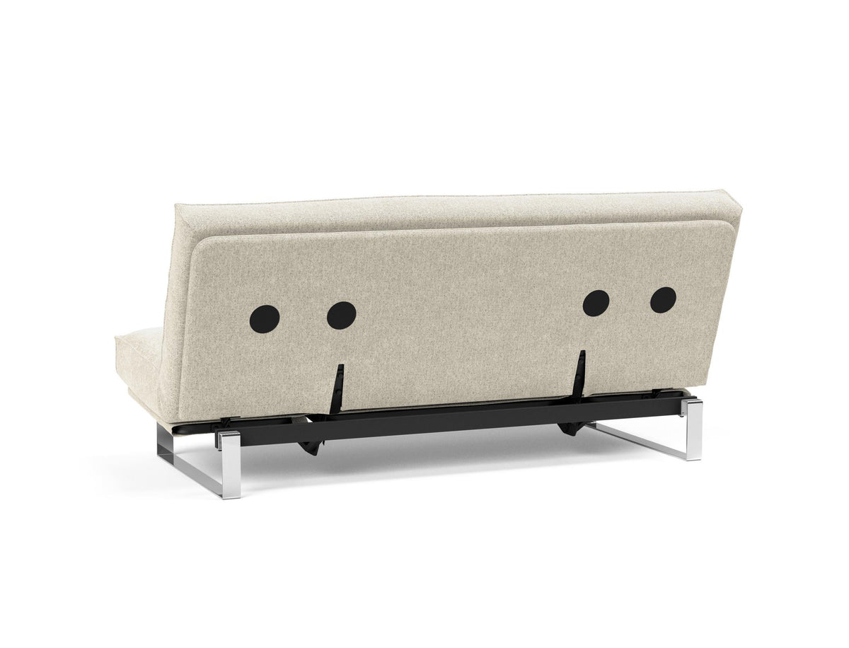 Minimum Bettsofa 140 Sharp Plus Cover mit Gestellbezug Soft Spring in 357 Taura Off White präsentiert im Onlineshop von KAQTU Design AG. Bettsofa ist von Innovation Living