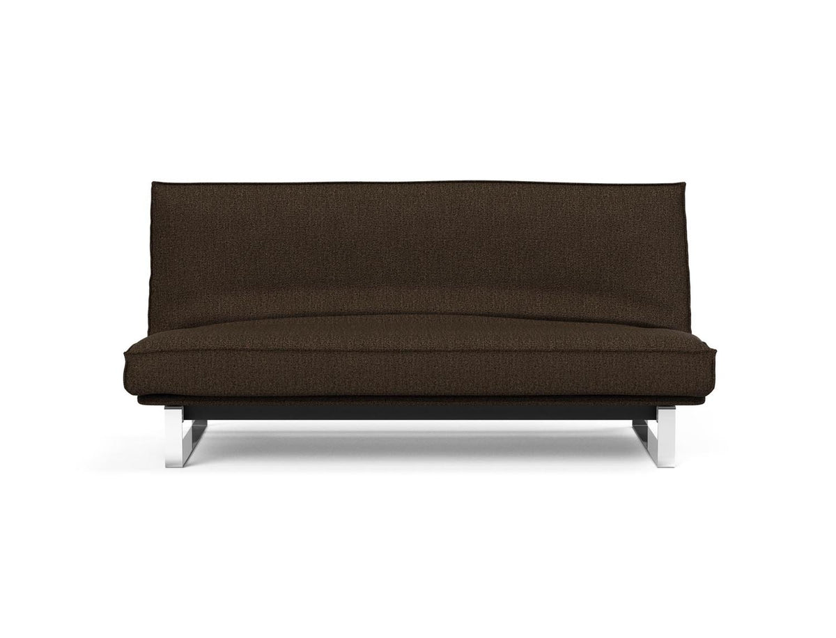 Minimum Bettsofa 140 Sharp Plus Cover mit Gestellbezug Soft Spring in 358 Taura Chocco präsentiert im Onlineshop von KAQTU Design AG. Bettsofa ist von Innovation Living