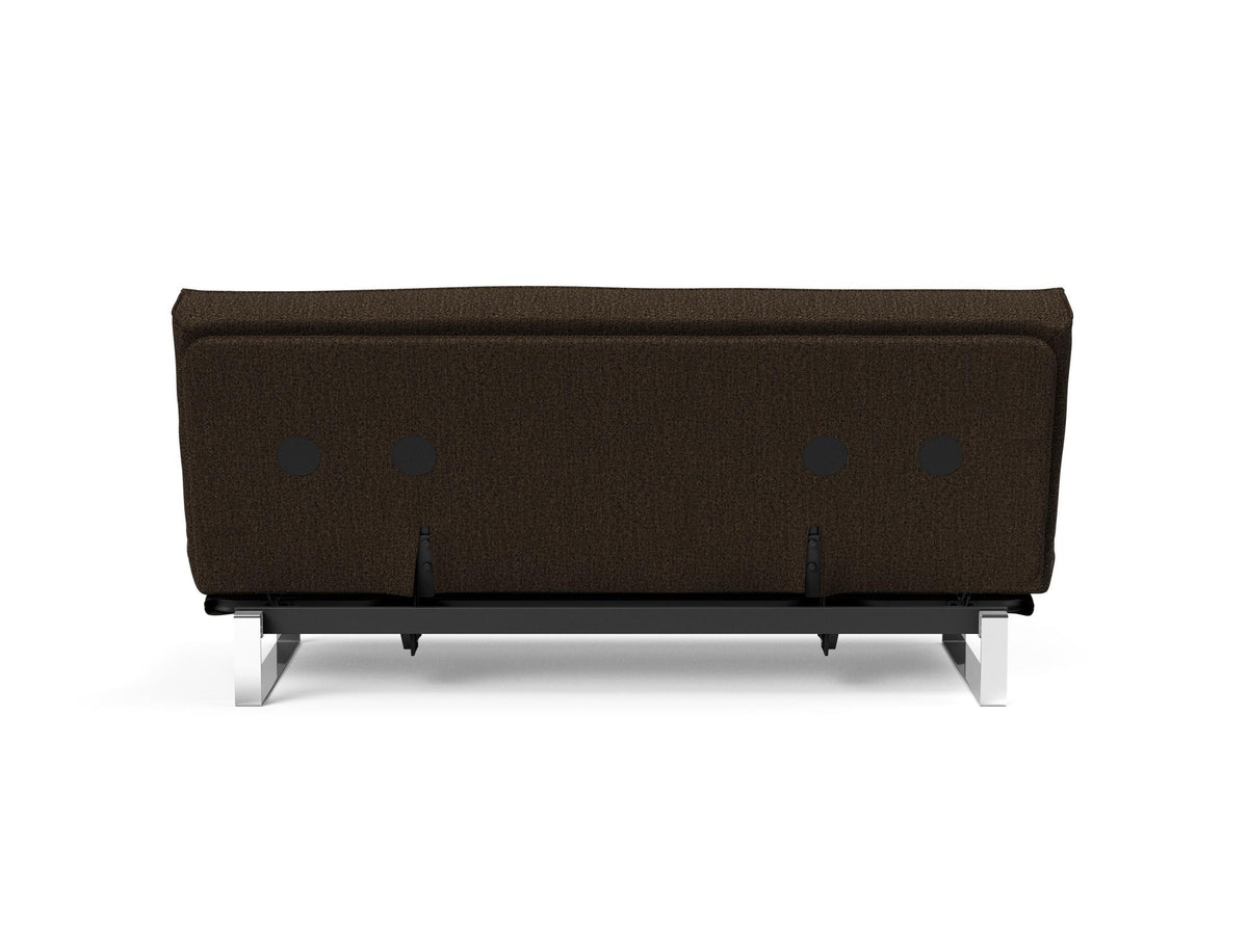 Minimum Bettsofa 140 Sharp Plus Cover mit Gestellbezug Soft Spring in 358 Taura Chocco präsentiert im Onlineshop von KAQTU Design AG. Bettsofa ist von Innovation Living
