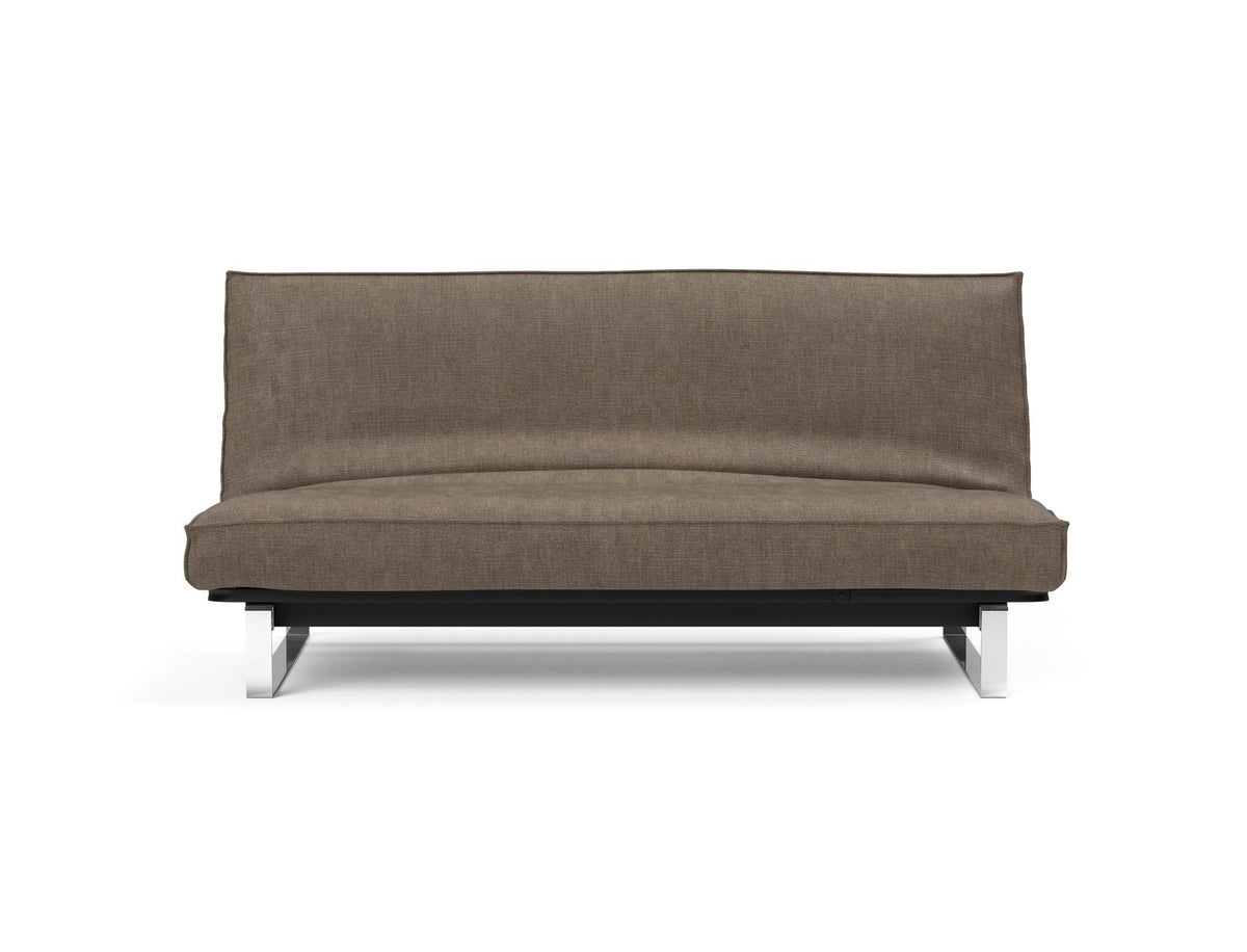 Minimum Bettsofa 140 Sharp Plus Cover Soft Spring in 411 Esina Cedar Brown präsentiert im Onlineshop von KAQTU Design AG. Bettsofa ist von Innovation Living