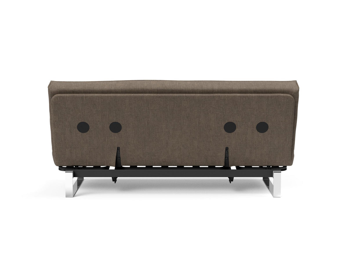 Minimum Bettsofa 140 Sharp Plus Cover Soft Spring in 411 Esina Cedar Brown präsentiert im Onlineshop von KAQTU Design AG. Bettsofa ist von Innovation Living