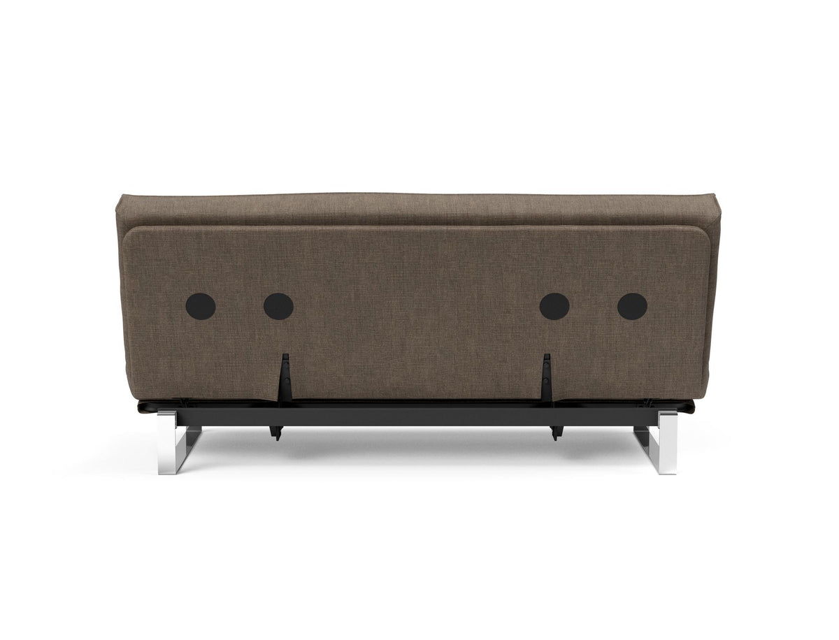 Minimum Bettsofa 140 Sharp Plus Cover mit Gestellbezug Soft Spring in 411 Esina Cedar Brown präsentiert im Onlineshop von KAQTU Design AG. Bettsofa ist von Innovation Living