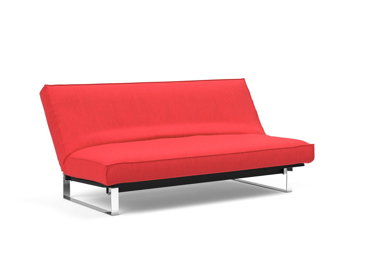 Minimum Bettsofa 140 Sharp Plus Cover Soft Spring in 511 Elegance Red präsentiert im Onlineshop von KAQTU Design AG. Bettsofa ist von Innovation Living