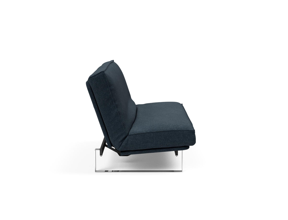 Minimum Bettsofa 140 Sharp Plus Cover mit Gestellbezug Soft Spring in 515 Nist Blue präsentiert im Onlineshop von KAQTU Design AG. Bettsofa ist von Innovation Living