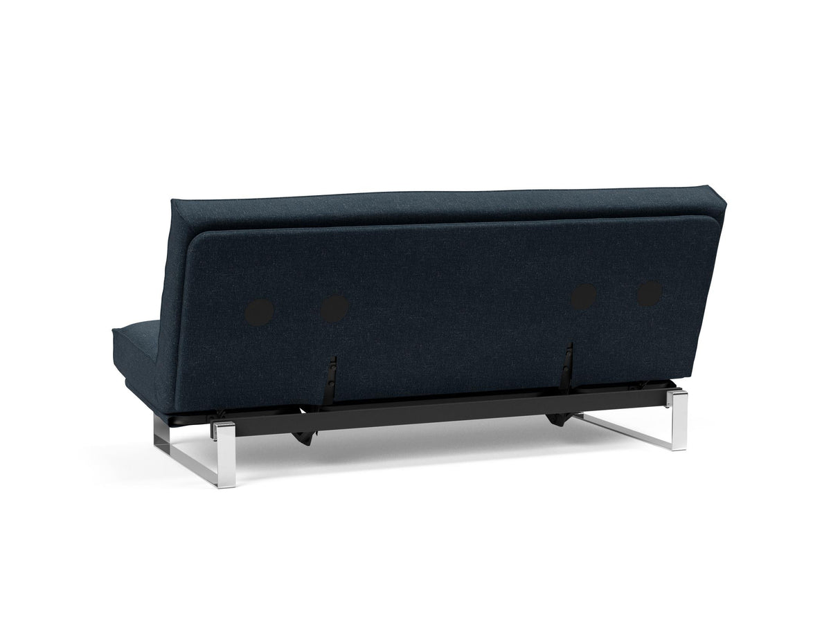 Minimum Bettsofa 140 Sharp Plus Cover mit Gestellbezug Soft Spring in 515 Nist Blue präsentiert im Onlineshop von KAQTU Design AG. Bettsofa ist von Innovation Living