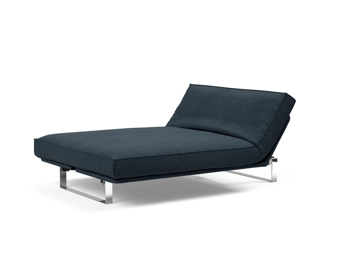 Minimum Bettsofa 140 Sharp Plus Cover mit Gestellbezug Soft Spring in 515 Nist Blue präsentiert im Onlineshop von KAQTU Design AG. Bettsofa ist von Innovation Living