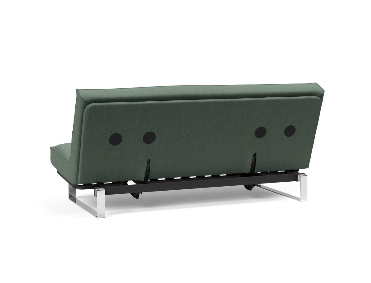 Minimum Bettsofa 140 Sharp Plus Cover Soft Spring in 518 Elegance Green präsentiert im Onlineshop von KAQTU Design AG. Bettsofa ist von Innovation Living