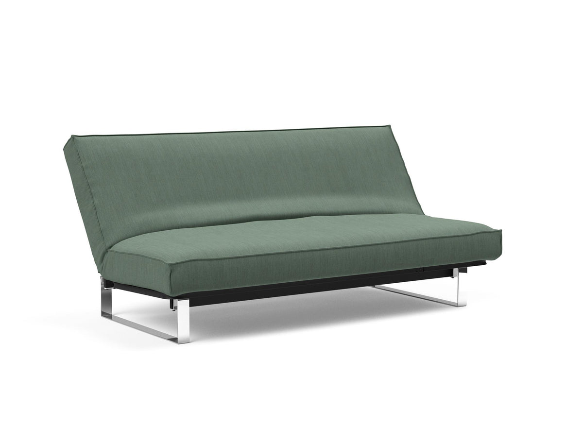 Minimum Bettsofa 140 Sharp Plus Cover Soft Spring in 518 Elegance Green präsentiert im Onlineshop von KAQTU Design AG. Bettsofa ist von Innovation Living