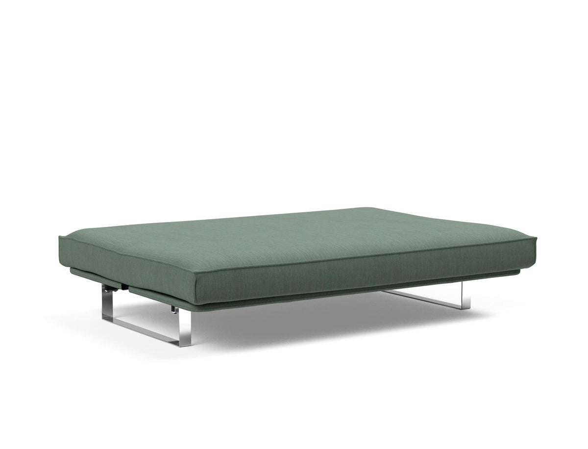 Minimum Bettsofa 140 Sharp Plus Cover mit Gestellbezug Soft Spring in 518 Elegance Green präsentiert im Onlineshop von KAQTU Design AG. Bettsofa ist von Innovation Living
