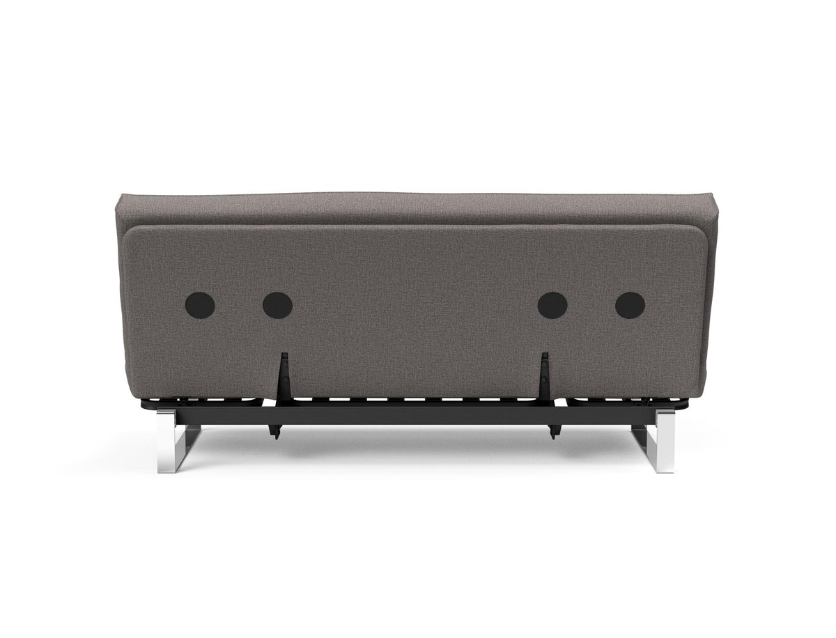 Minimum Bettsofa 140 Sharp Plus Cover Soft Spring in 521 Mixed Dance Grey präsentiert im Onlineshop von KAQTU Design AG. Bettsofa ist von Innovation Living