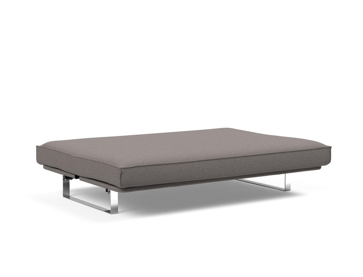Minimum Bettsofa 140 Sharp Plus Cover mit Gestellbezug Soft Spring in 521 Mixed Dance Grey präsentiert im Onlineshop von KAQTU Design AG. Bettsofa ist von Innovation Living