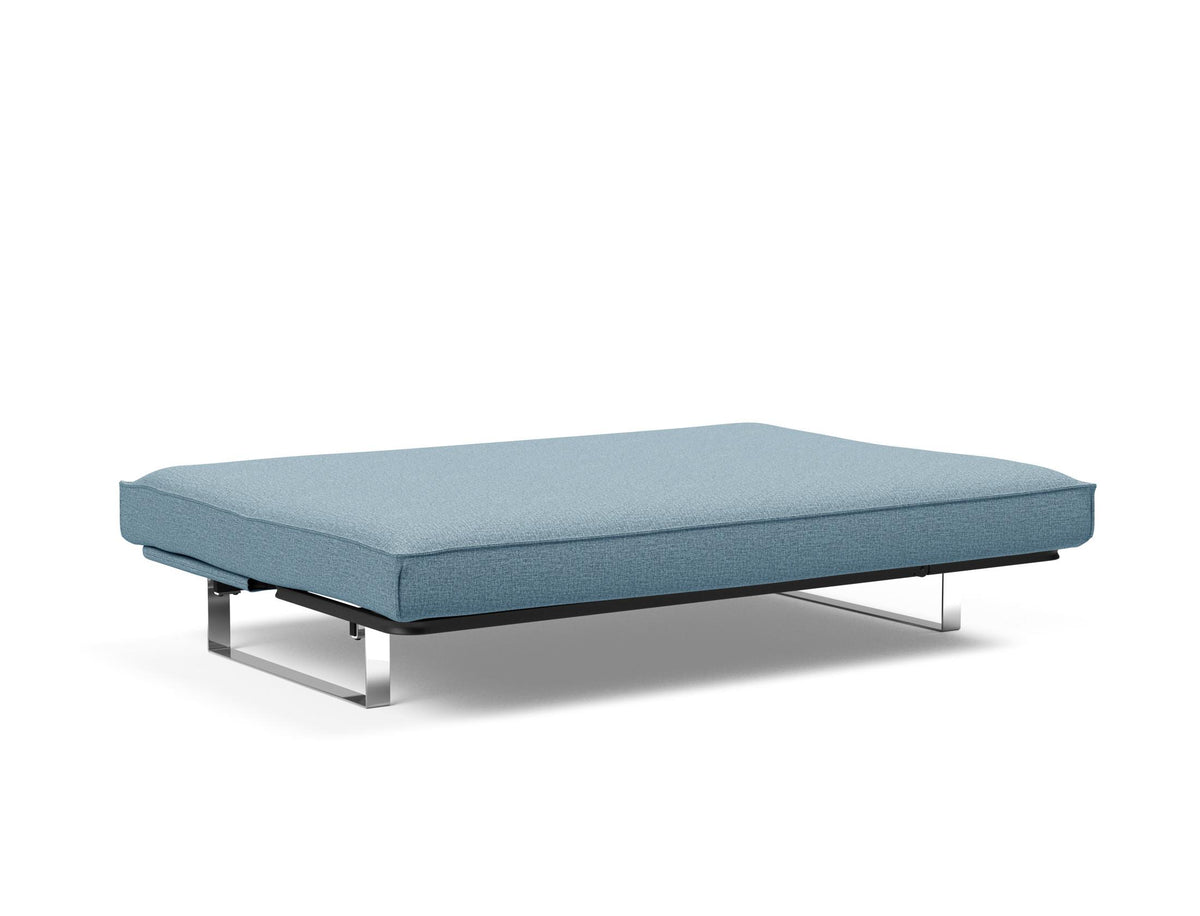 Minimum Bettsofa 140 Sharp Plus Cover Soft Spring in 525 Mixed Dance Light Blue präsentiert im Onlineshop von KAQTU Design AG. Bettsofa ist von Innovation Living