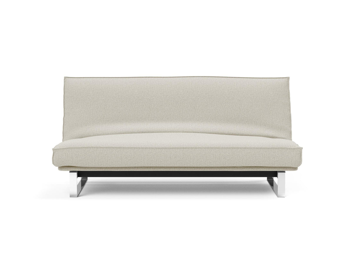 Minimum Bettsofa 140 Sharp Plus Cover mit Gestellbezug Soft Spring in 527 Mixed Dance Natural präsentiert im Onlineshop von KAQTU Design AG. Bettsofa ist von Innovation Living
