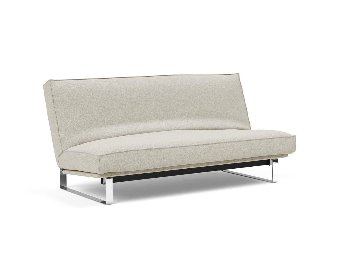 Minimum Bettsofa 140 Sharp Plus Cover mit Gestellbezug Soft Spring in 527 Mixed Dance Natural präsentiert im Onlineshop von KAQTU Design AG. Bettsofa ist von Innovation Living