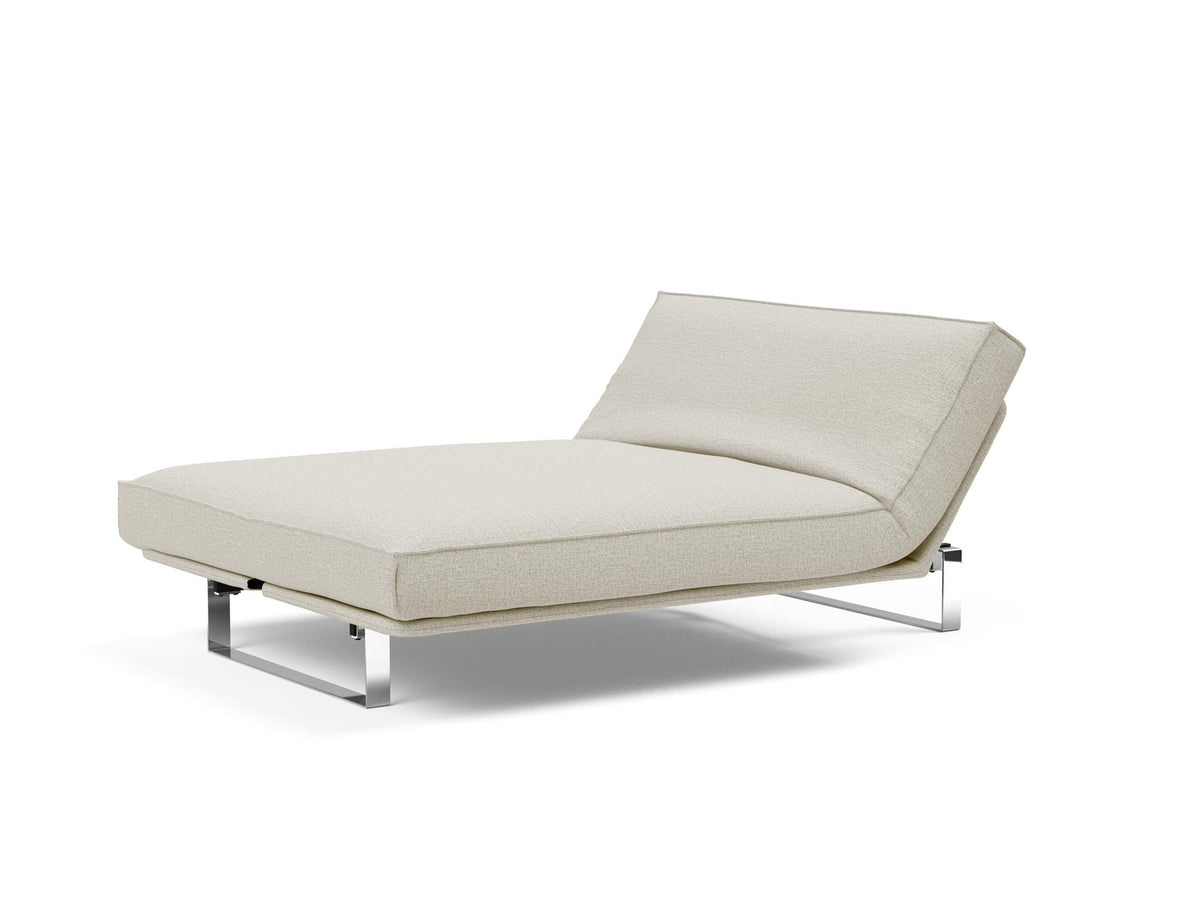 Minimum Bettsofa 140 Sharp Plus Cover mit Gestellbezug Soft Spring in 527 Mixed Dance Natural präsentiert im Onlineshop von KAQTU Design AG. Bettsofa ist von Innovation Living