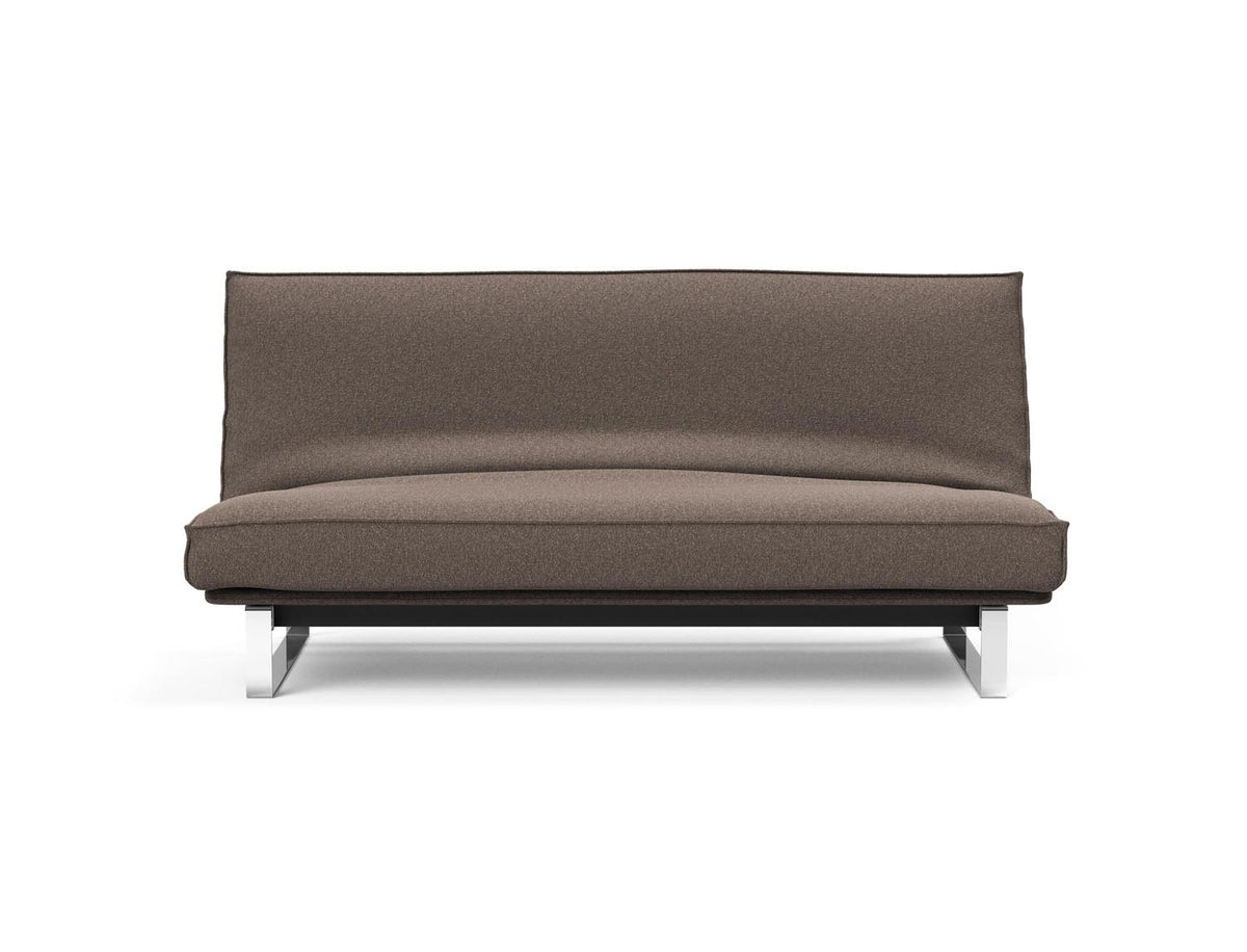 Minimum Bettsofa 140 Sharp Plus Cover mit Gestellbezug Soft Spring in 530 Bouclé Taupe präsentiert im Onlineshop von KAQTU Design AG. Bettsofa ist von Innovation Living