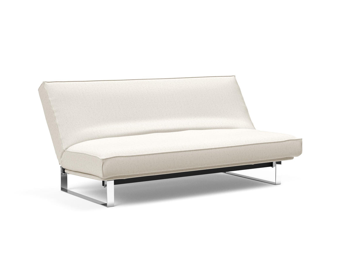 Minimum Bettsofa 140 Sharp Plus Cover mit Gestellbezug Soft Spring in 531 Bouclé Off White präsentiert im Onlineshop von KAQTU Design AG. Bettsofa ist von Innovation Living