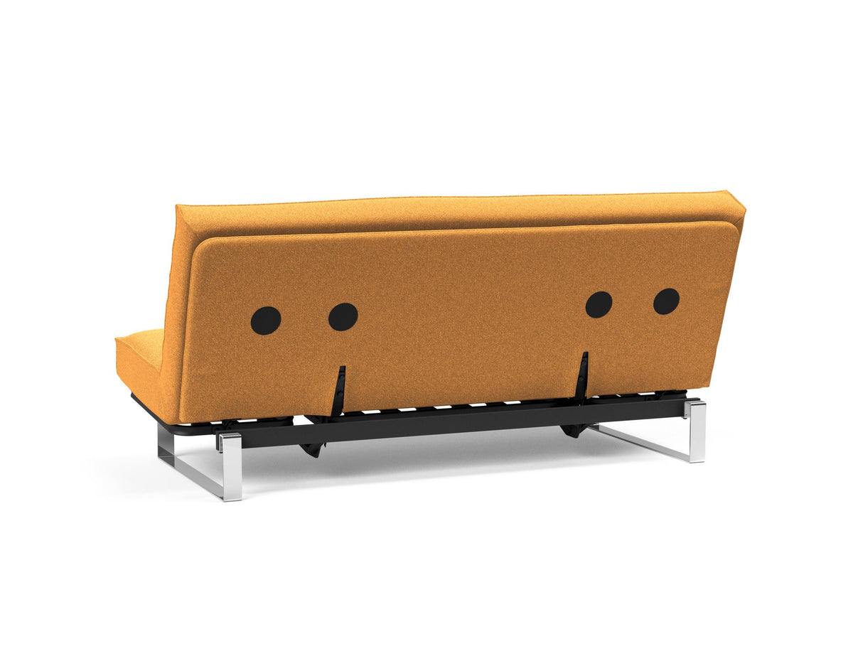 Minimum Bettsofa 140 Sharp Plus Cover mit Gestellbezug Soft Spring in 536 Bouclé Ochre präsentiert im Onlineshop von KAQTU Design AG. Bettsofa ist von Innovation Living