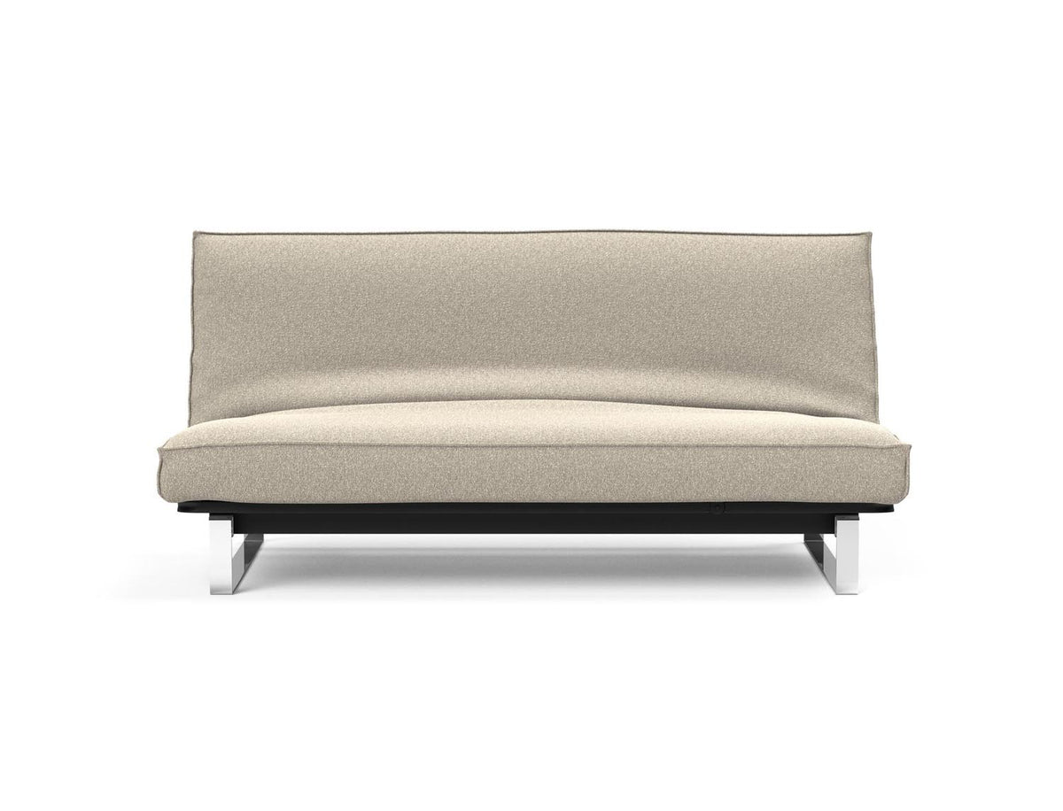 Minimum Bettsofa 140 Sharp Plus Cover mit Gestellbezug Soft Spring in 539 Bouclé Beige präsentiert im Onlineshop von KAQTU Design AG. Bettsofa ist von Innovation Living