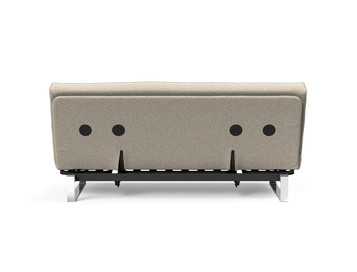 Minimum Bettsofa 140 Sharp Plus Cover mit Gestellbezug Soft Spring in 539 Bouclé Beige präsentiert im Onlineshop von KAQTU Design AG. Bettsofa ist von Innovation Living